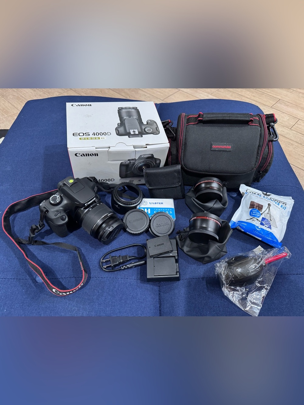 Canon EOS 4000D DSLR Camera with 18-55mm Lens
